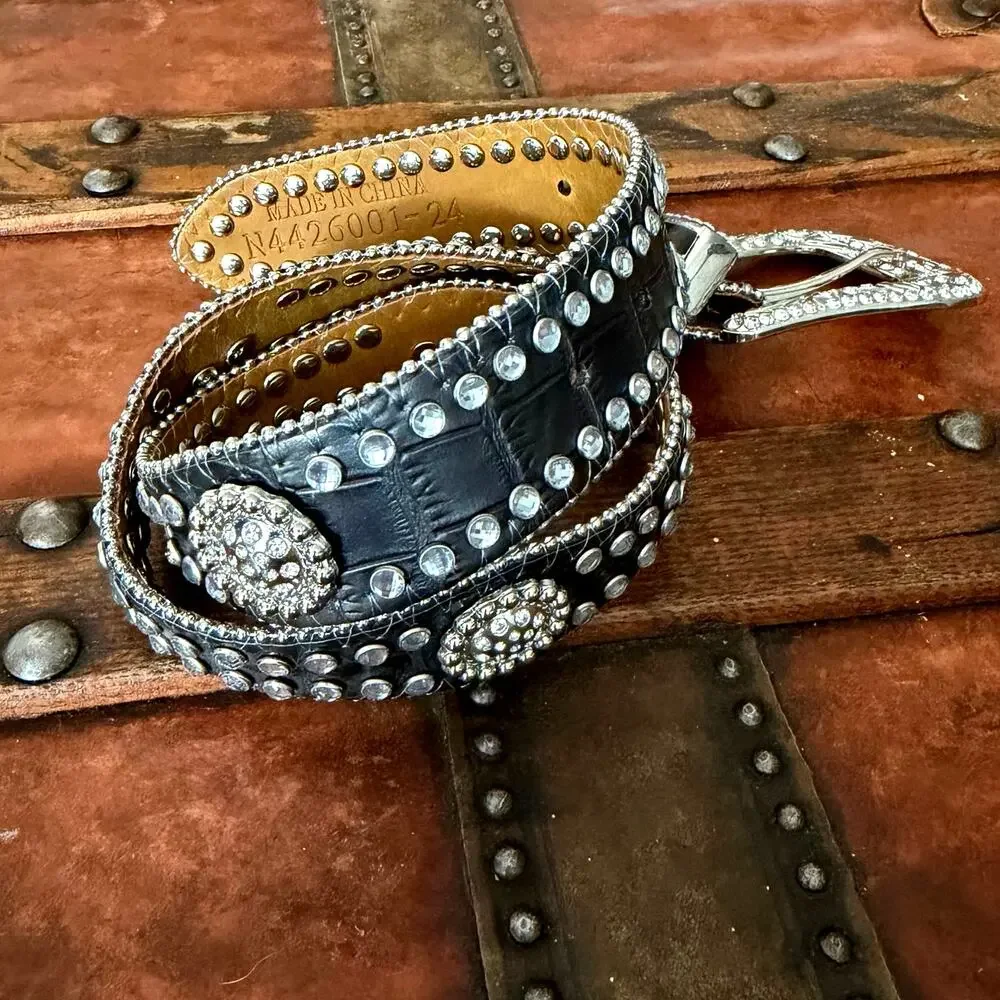 Nocona Blazin Roxx Rhinestone Belt